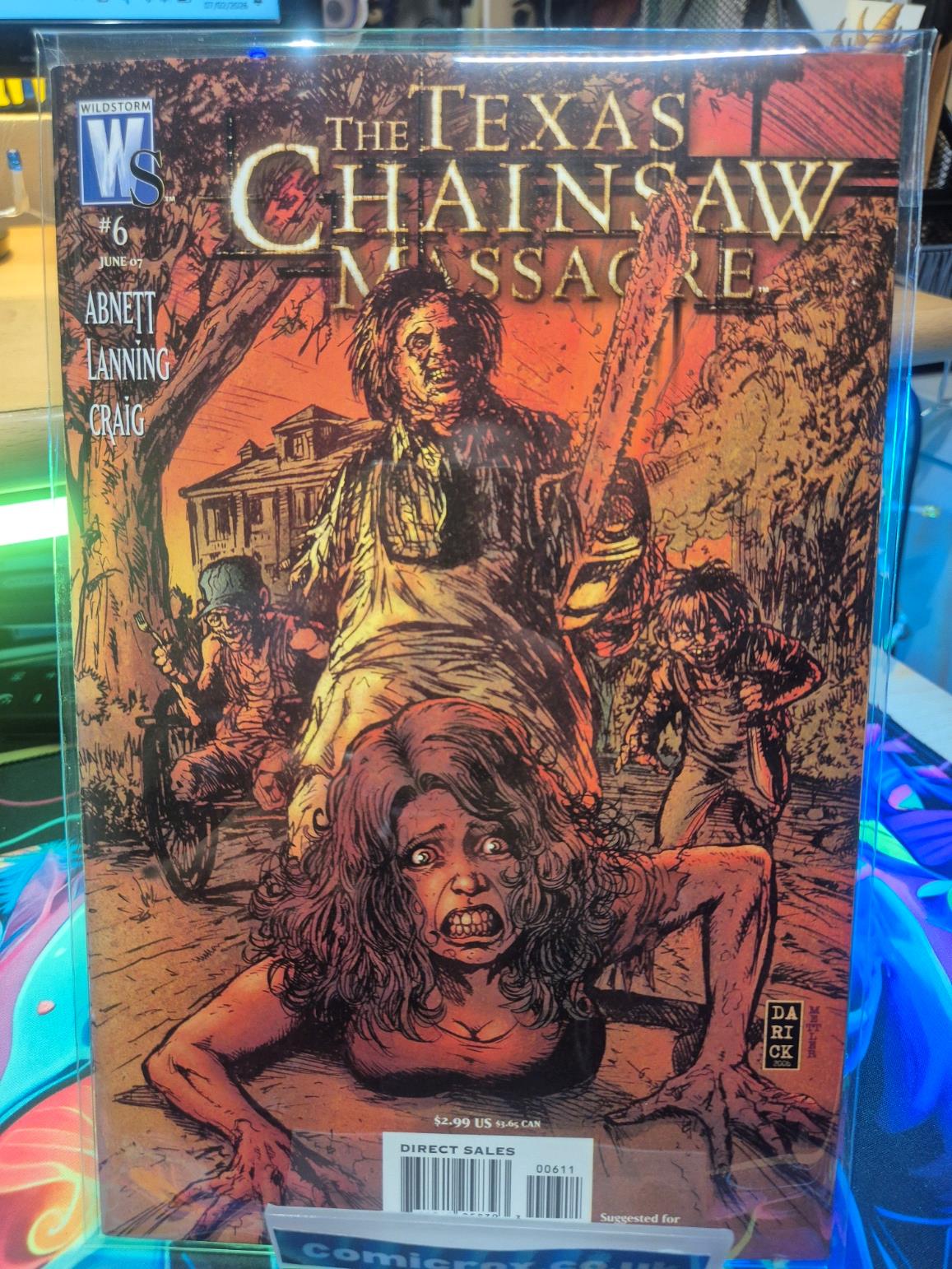 Texas Chainsaw Massacre, Complete Run, Issues 1 to 6, High Grade, In Mylar