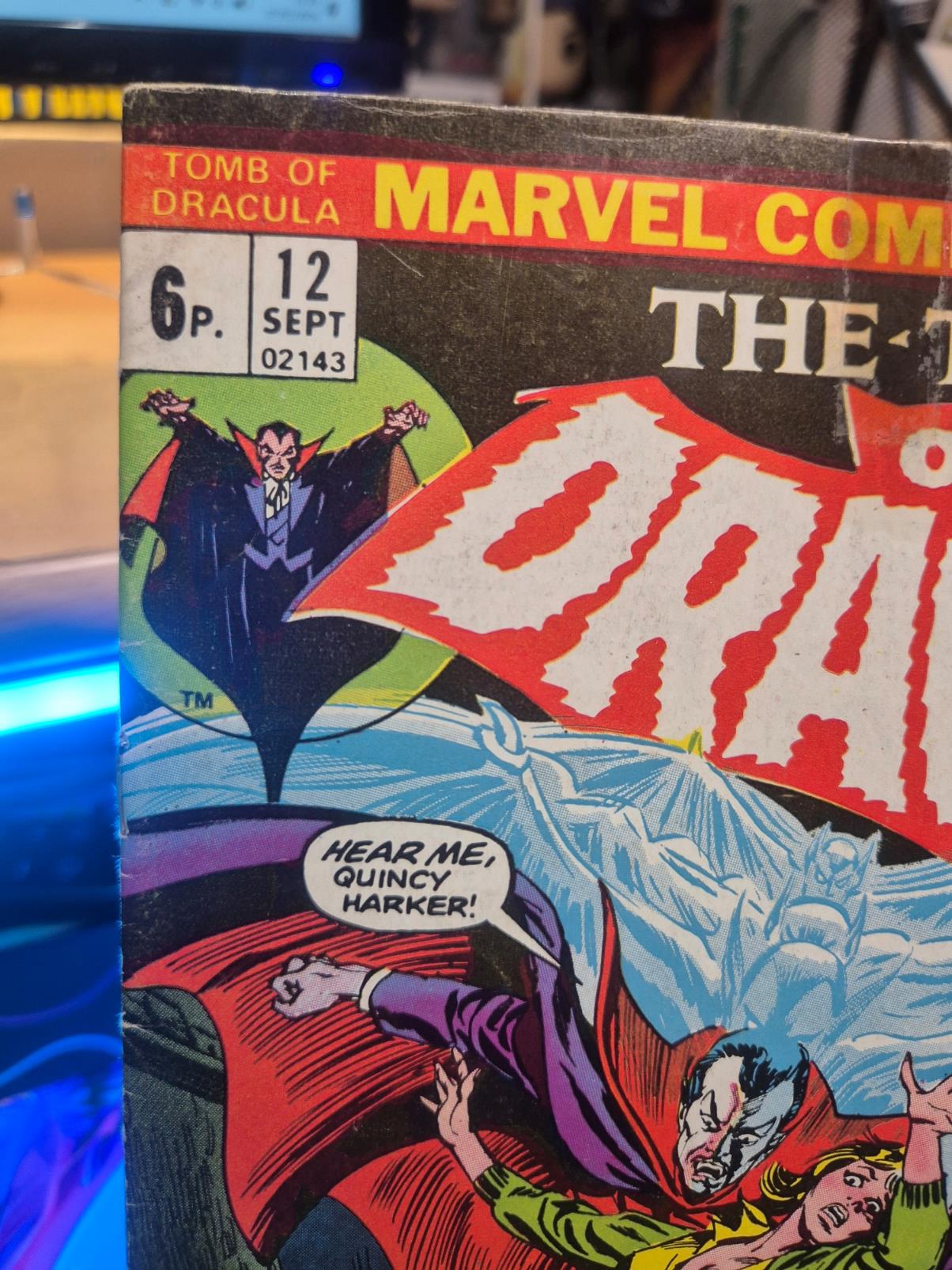 Tomb of Dracula, Vol. 1 #12 UK Price Variant 1973, KEY ISSUE, VG