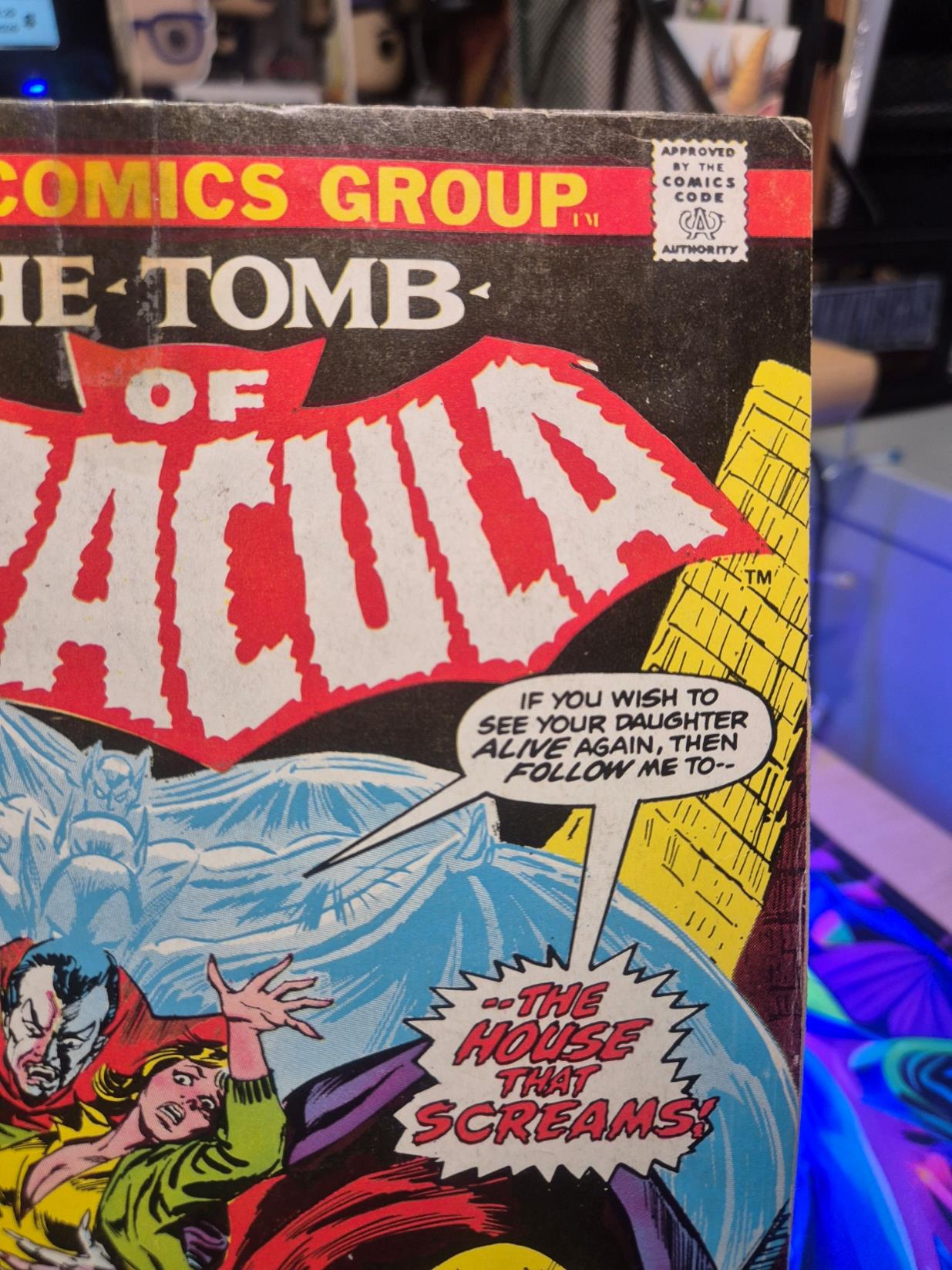 Tomb of Dracula, Vol. 1 #12 UK Price Variant 1973, KEY ISSUE, VG