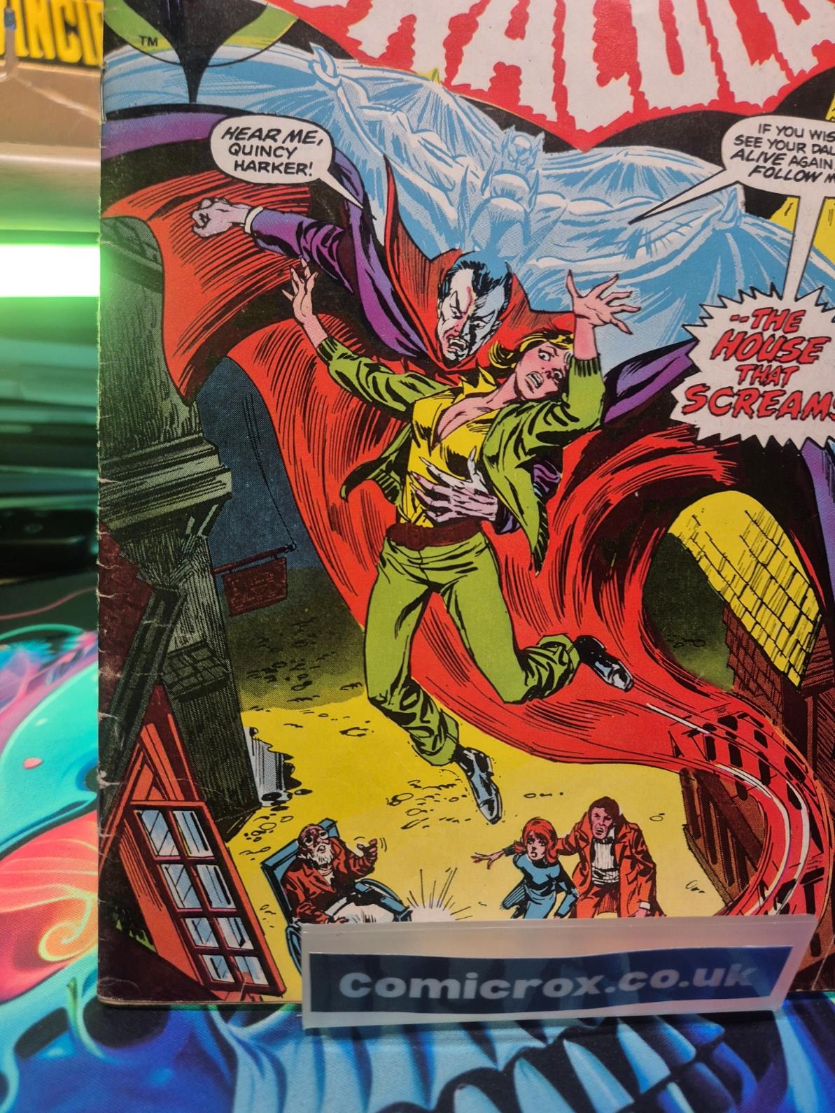 Tomb of Dracula, Vol. 1 #12 UK Price Variant 1973, KEY ISSUE, VG