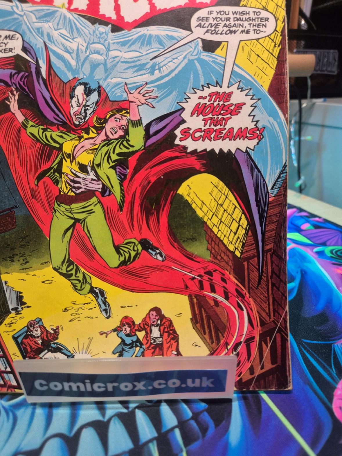 Tomb of Dracula, Vol. 1 #12 UK Price Variant 1973, KEY ISSUE, VG