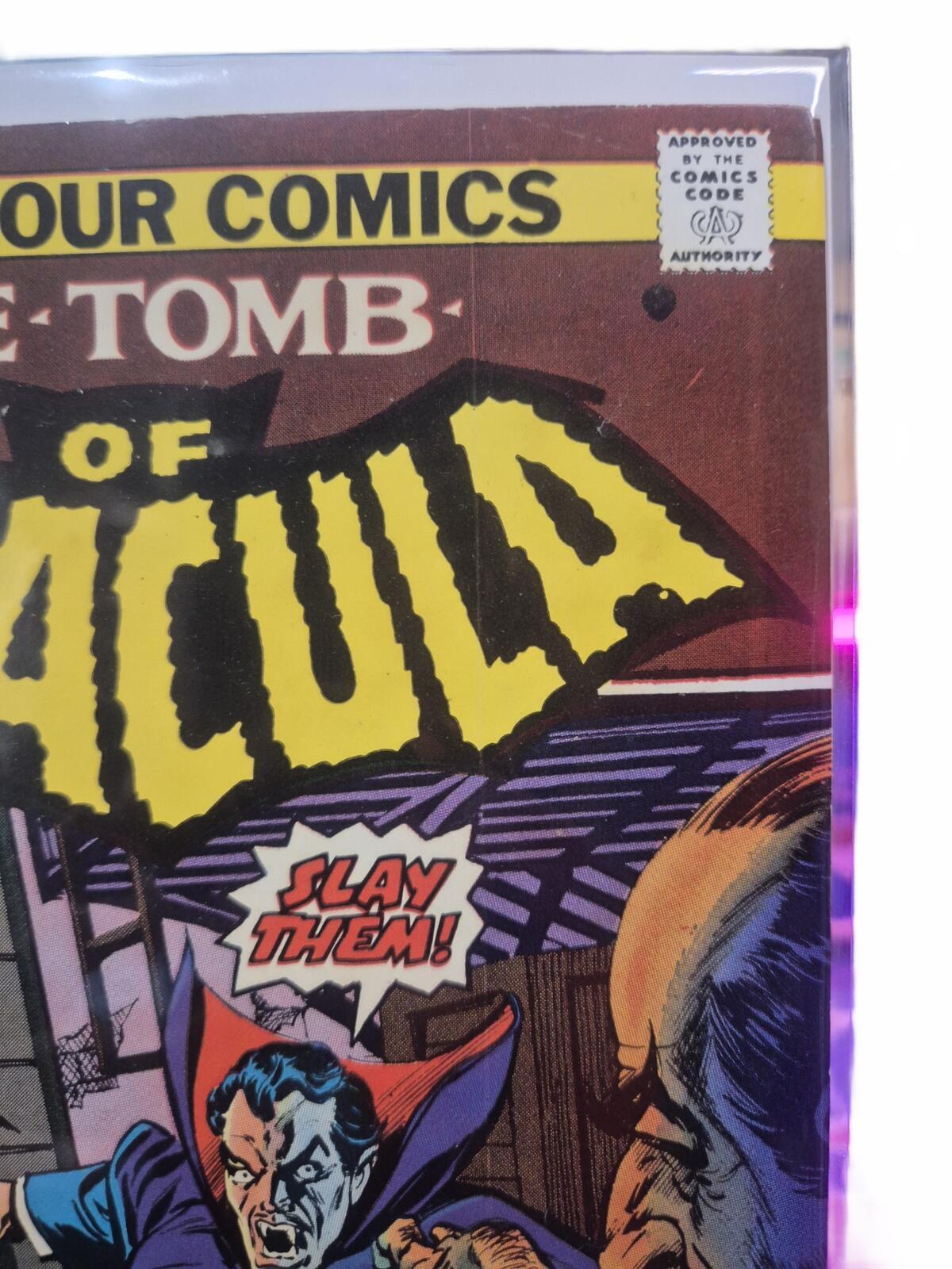 Tomb of Dracula #25, Origin & 1st app. Hannibal King, High Grade VF/VF+
