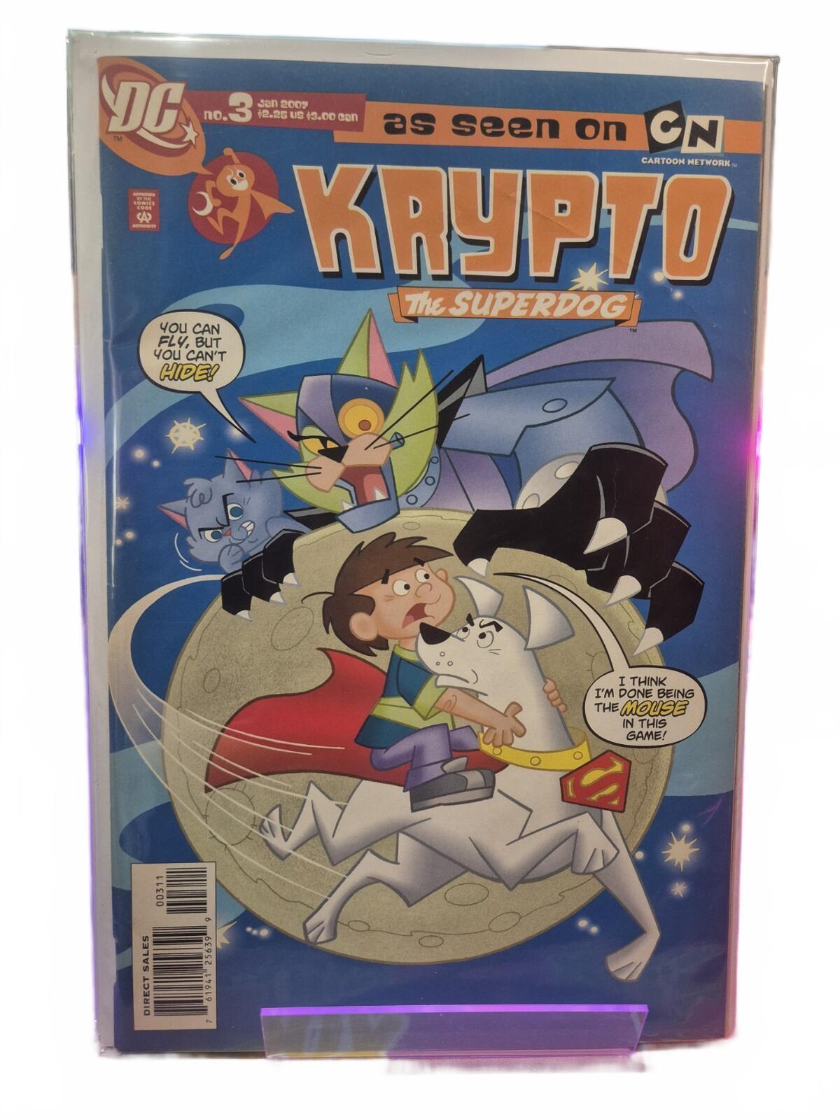 Krypto the Superdog #3, Comic Book, Cartoon Network, VF/NM