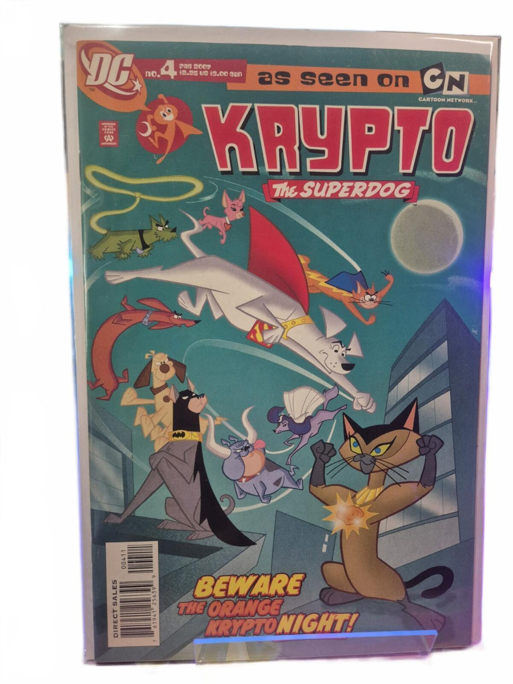 DC Krypto the Superdog #4, Comic Book, Cartoon Network, NM-