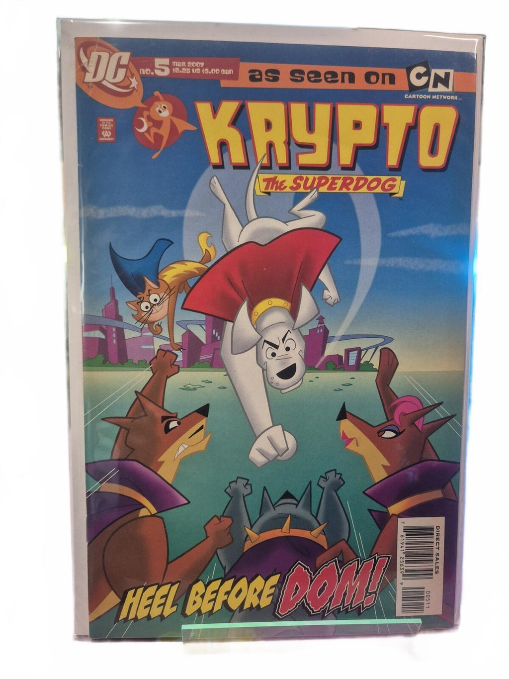 Krypto the Superdog #5, Comic Book, Cartoon Network, VF+