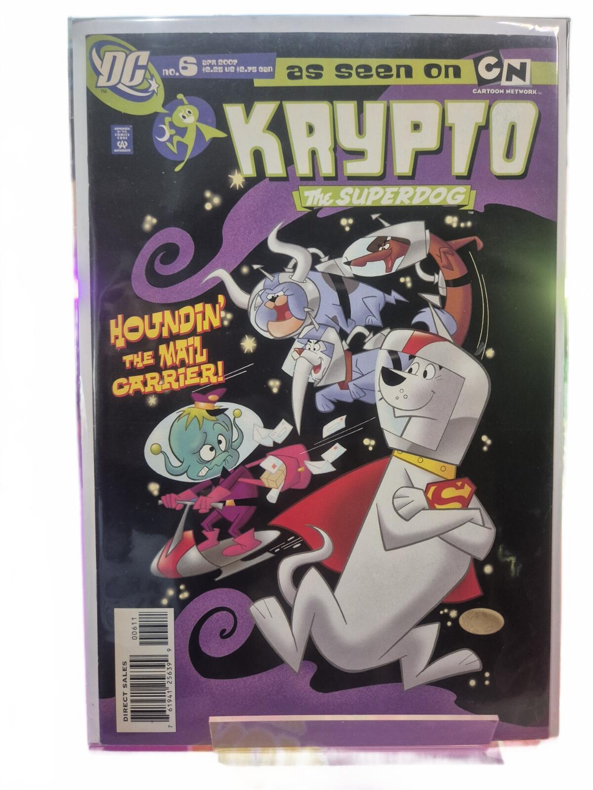 Krypto the Superdog #6, Comic Book, 2007, Cartoon Network, VF/NM