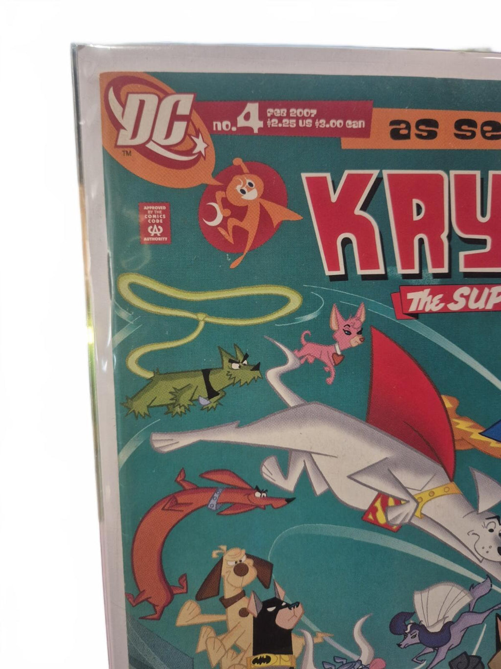 DC Krypto the Superdog #4, Comic Book, Cartoon Network, NM-