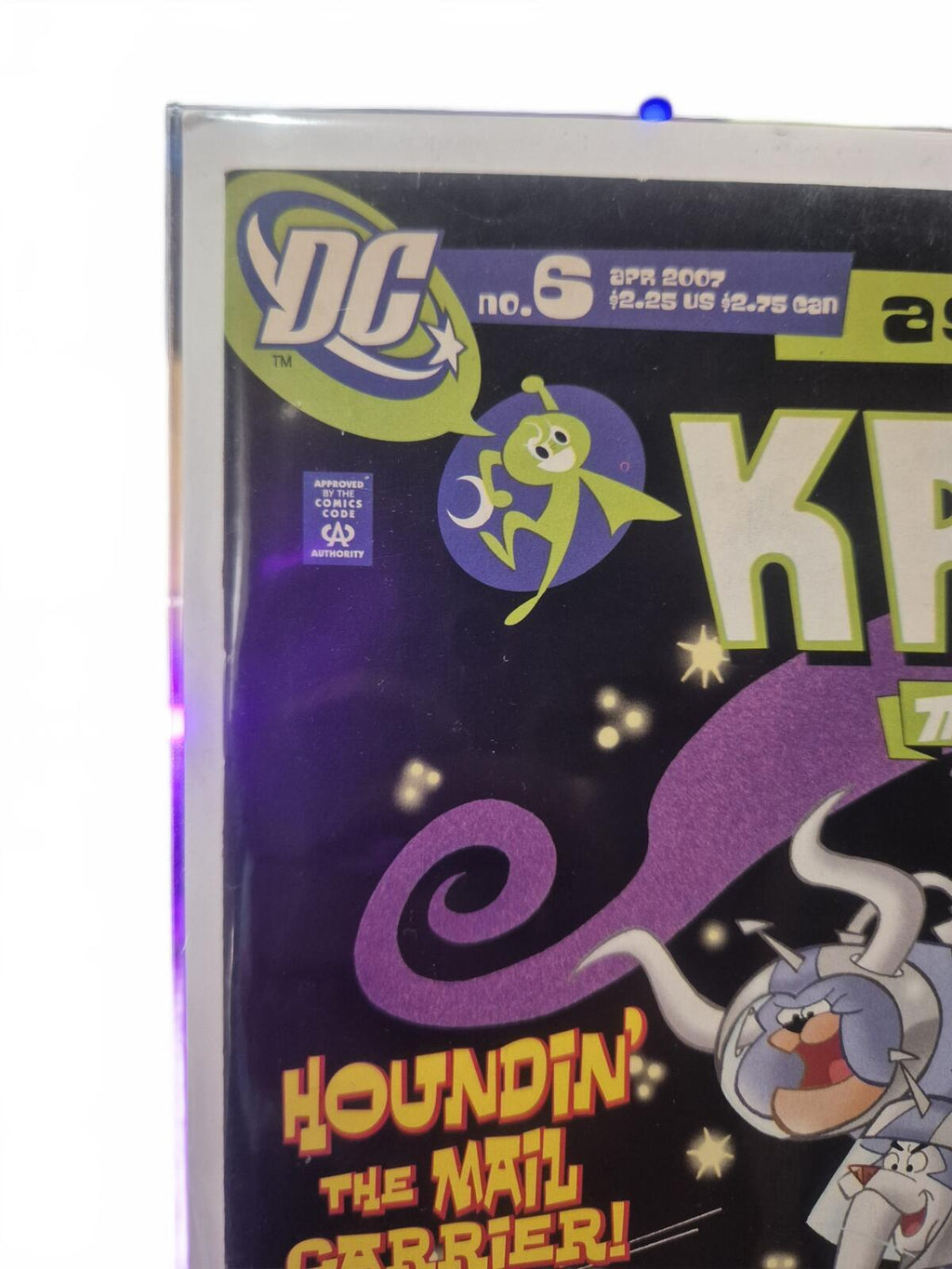 Krypto the Superdog #6, Comic Book, 2007, Cartoon Network, VF/NM