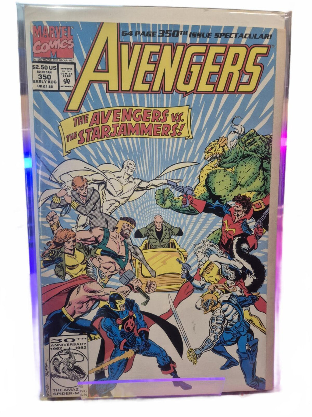 Avengers #350, 1992, 350th Issue Spectacular, High Grade, VF+