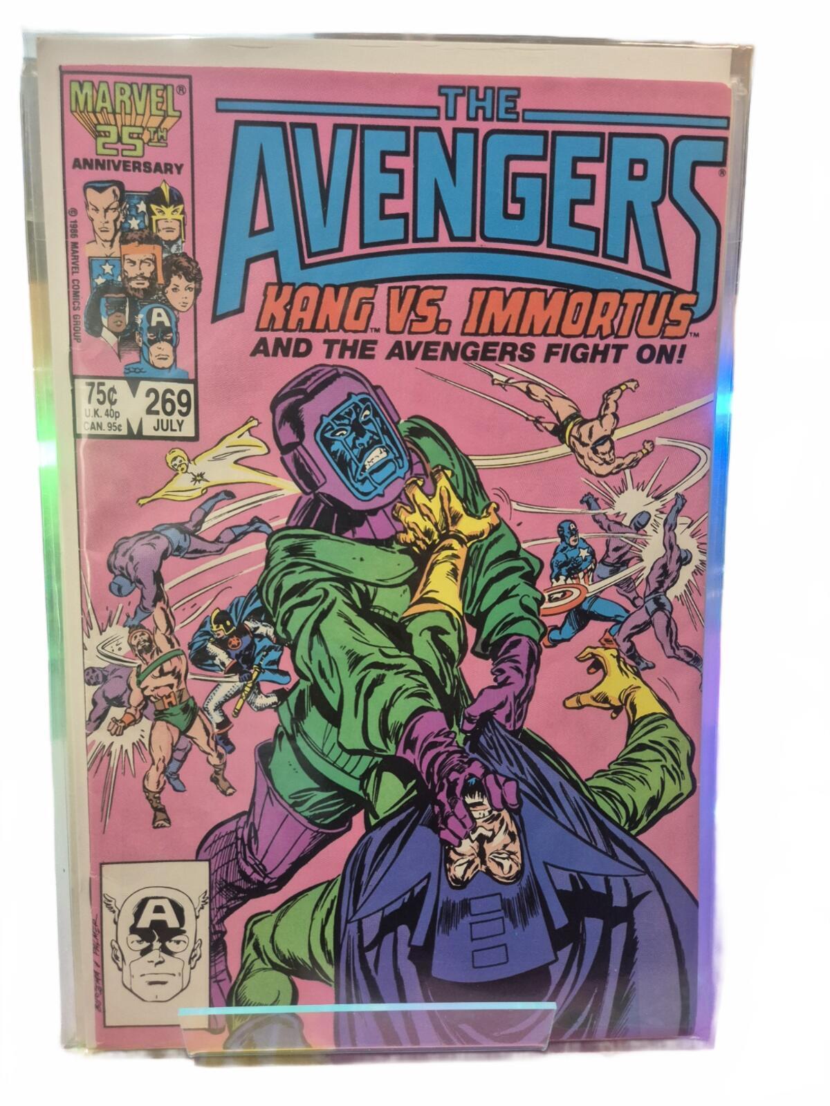 The Avengers #269, 1986, Key: Battle of Kang vs. Immortus, VF