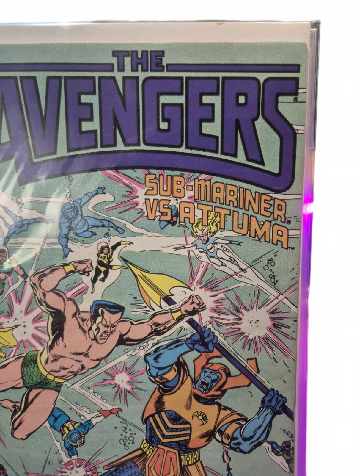 The Avengers #272, 1986, Sub-Mariner vs Attuma, VF+