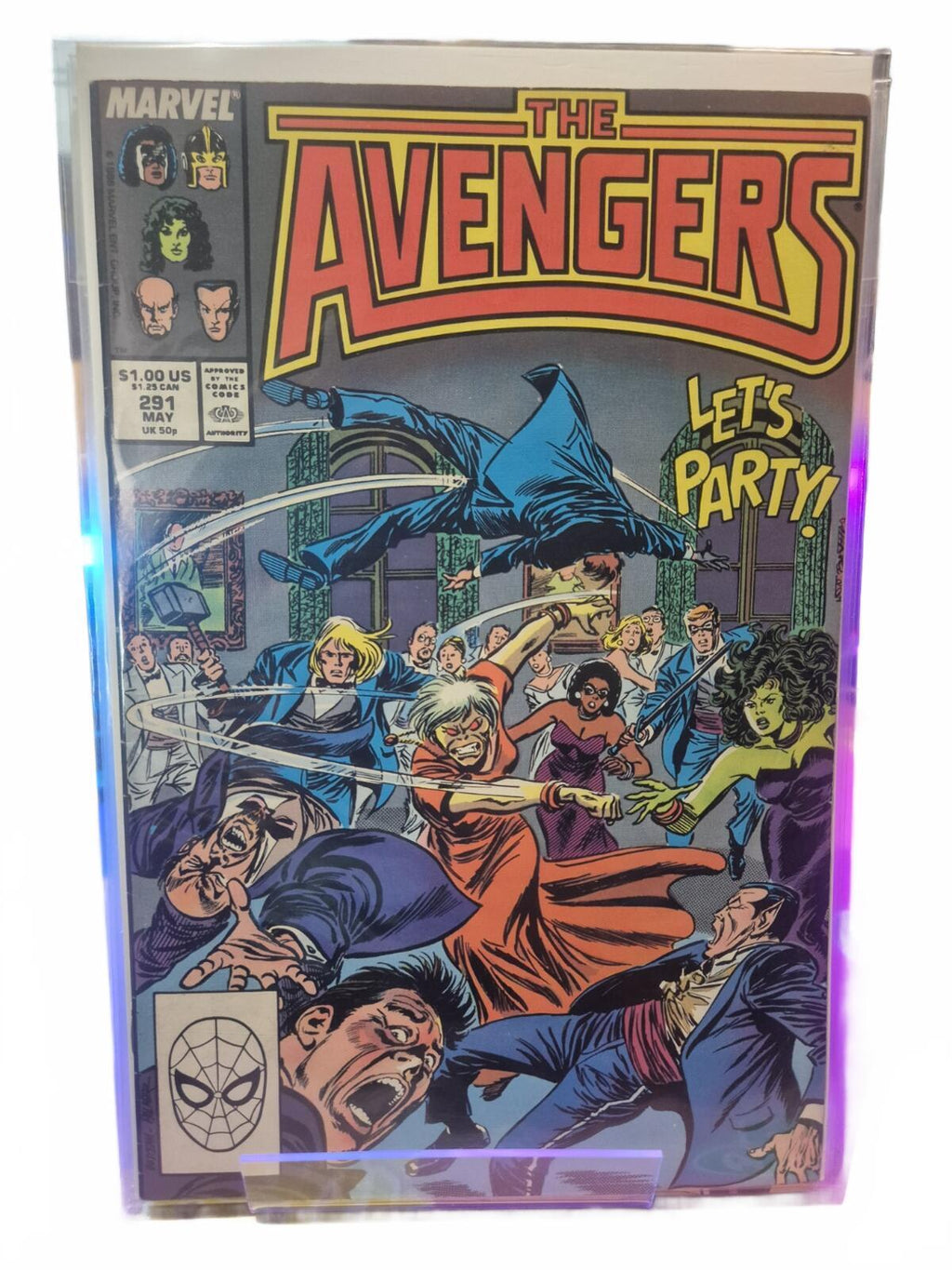 The Avengers #291, 1989, Key Issue, VF