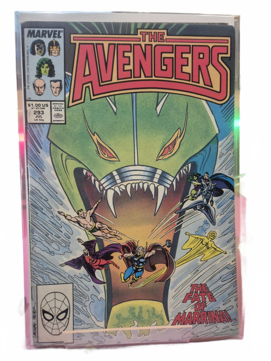 The Avengers #293, 1988, Key Issue, VF