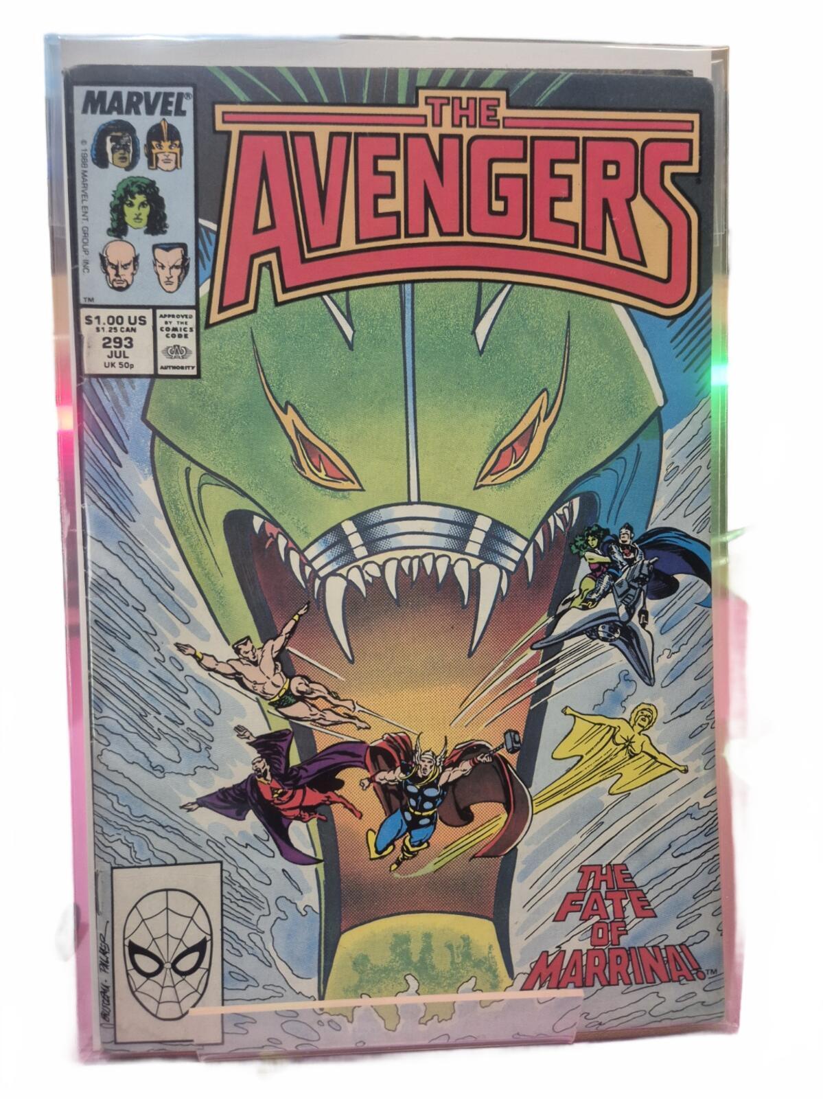 The Avengers #293, 1988, Key Issue, VF