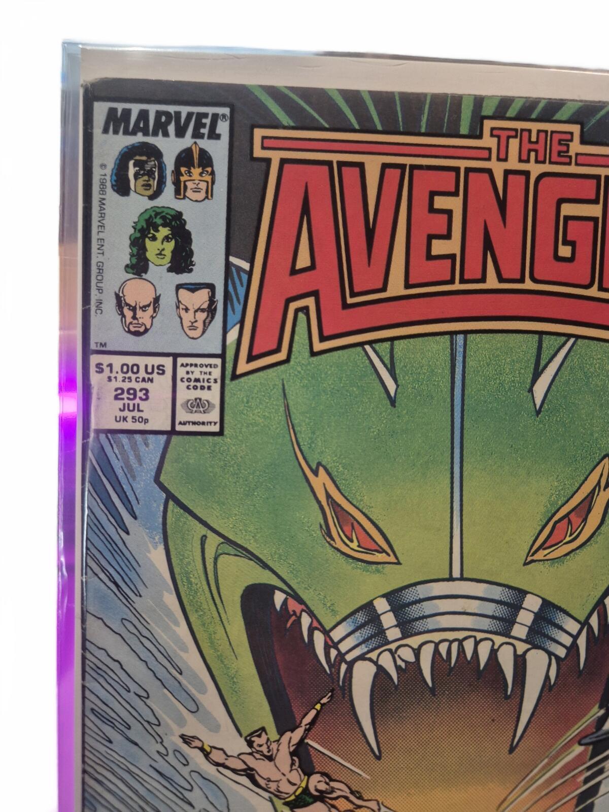 The Avengers #293, 1988, Key Issue, VF