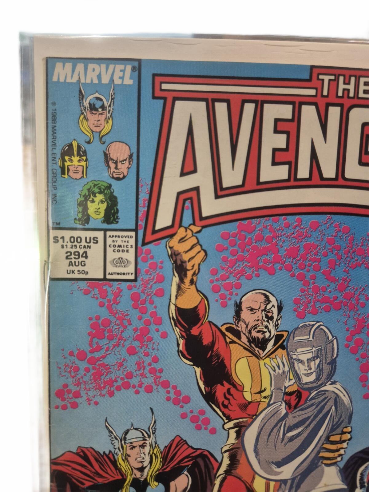 The Avengers #294, Who Leads the Avengers? VF