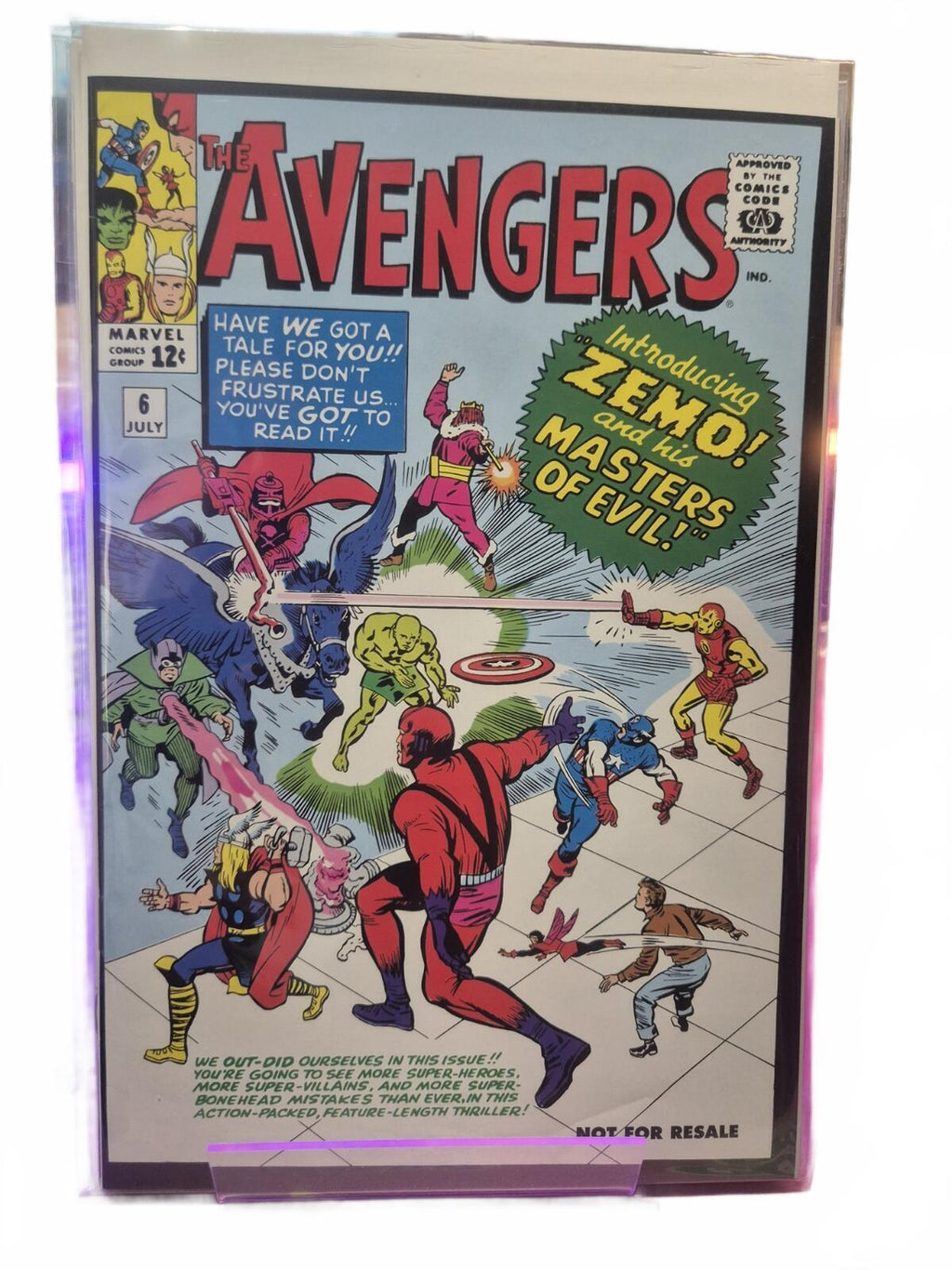 The Avengers #6 Reprint, 2006, Key Issue, VF/NM