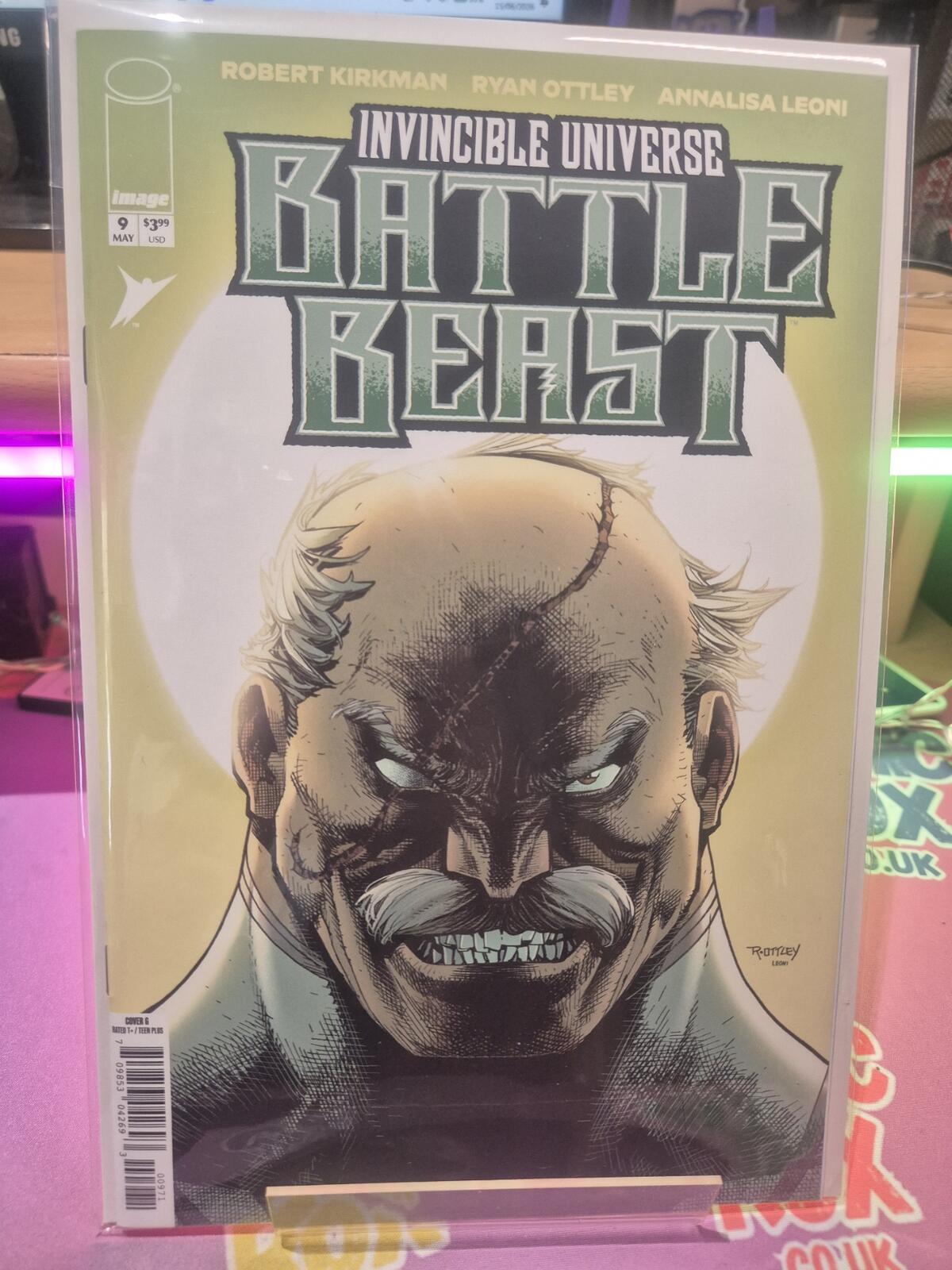 Battle Beast #9,  Ryan Ottley Variant, NM
