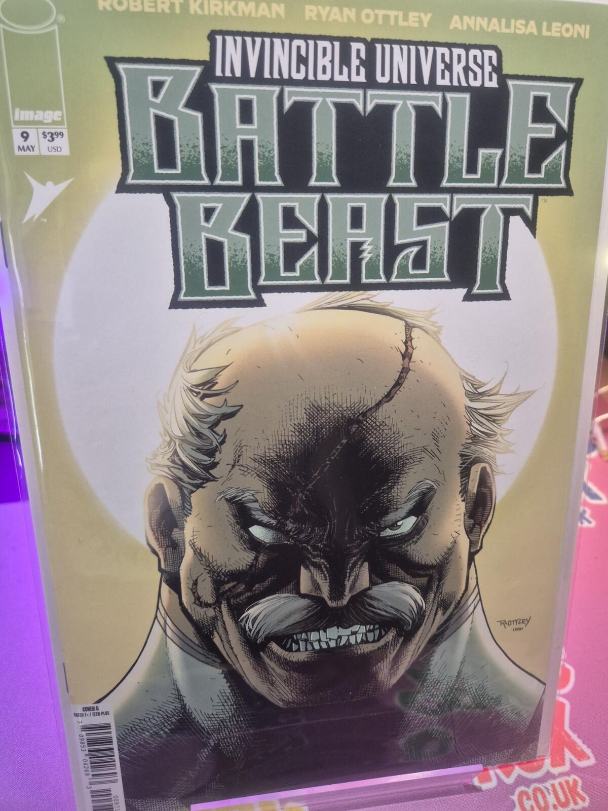 Battle Beast #9,  Ryan Ottley Variant, NM