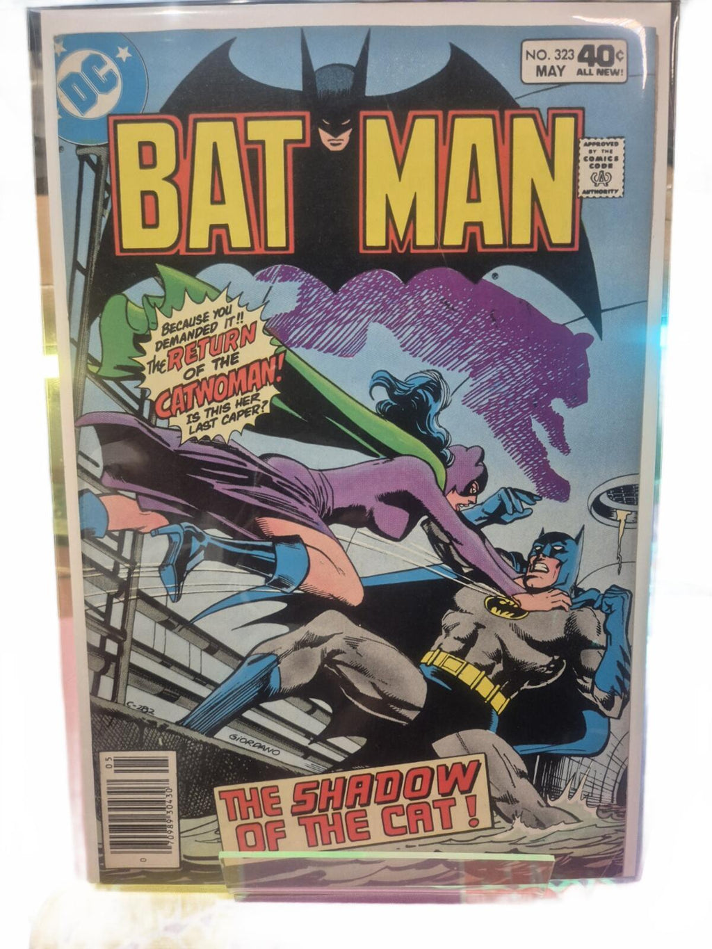 Batman #323, 1980, 2nd App Tim Fox, Return of Catwoman, VF/NM