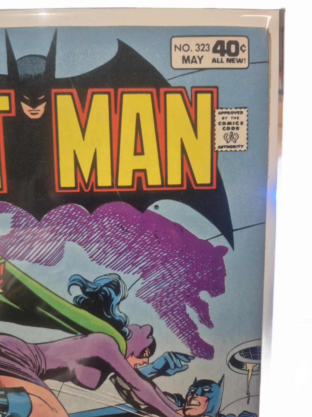 Batman #323, 1980, 2nd App Tim Fox, Return of Catwoman, VF/NM