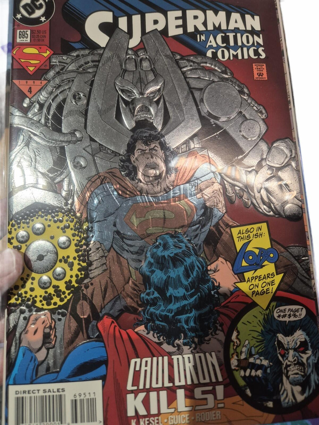 Action Comics Bundle of 14 Comics, All NM, #692-711, Includes 695 Chromium