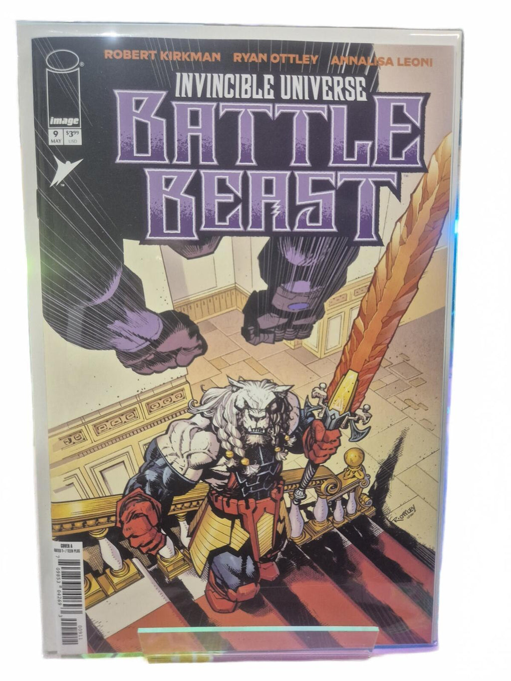 Battle Beast #9, Ryan Ottley Cover, Invincible Universe, 2026, First Print, NM