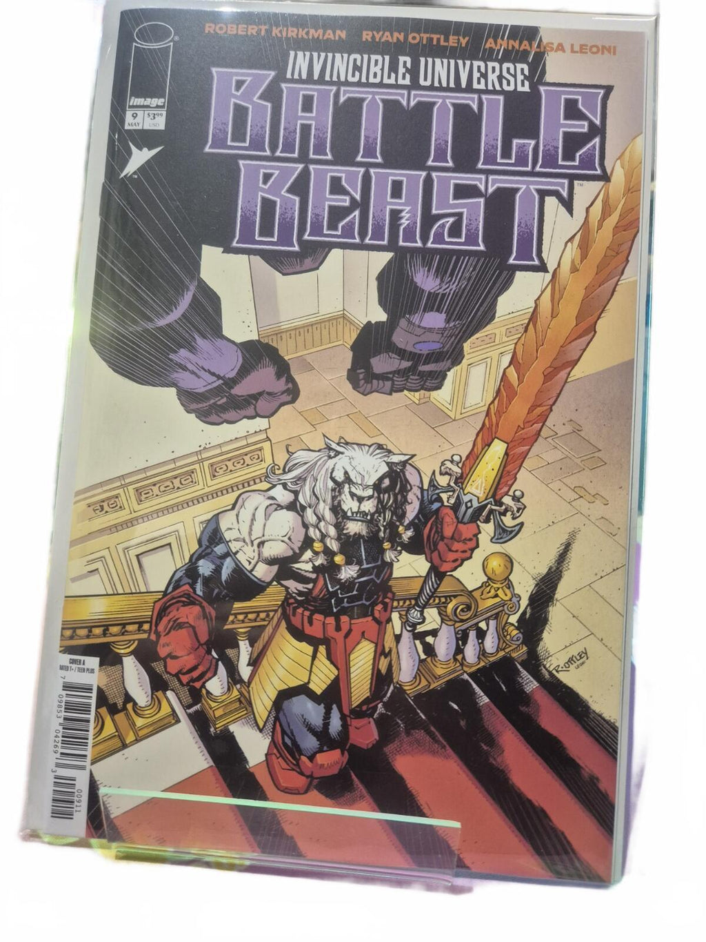 Battle Beast #9, Ryan Ottley Cover, Invincible Universe, 2026, First Print, NM