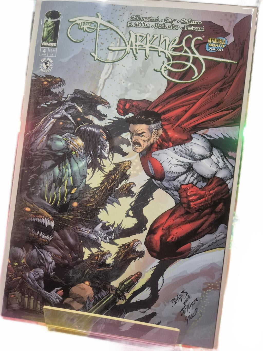 The Darkness #4, 2026, Ed Benes Invincible Team-Up Variant, NM