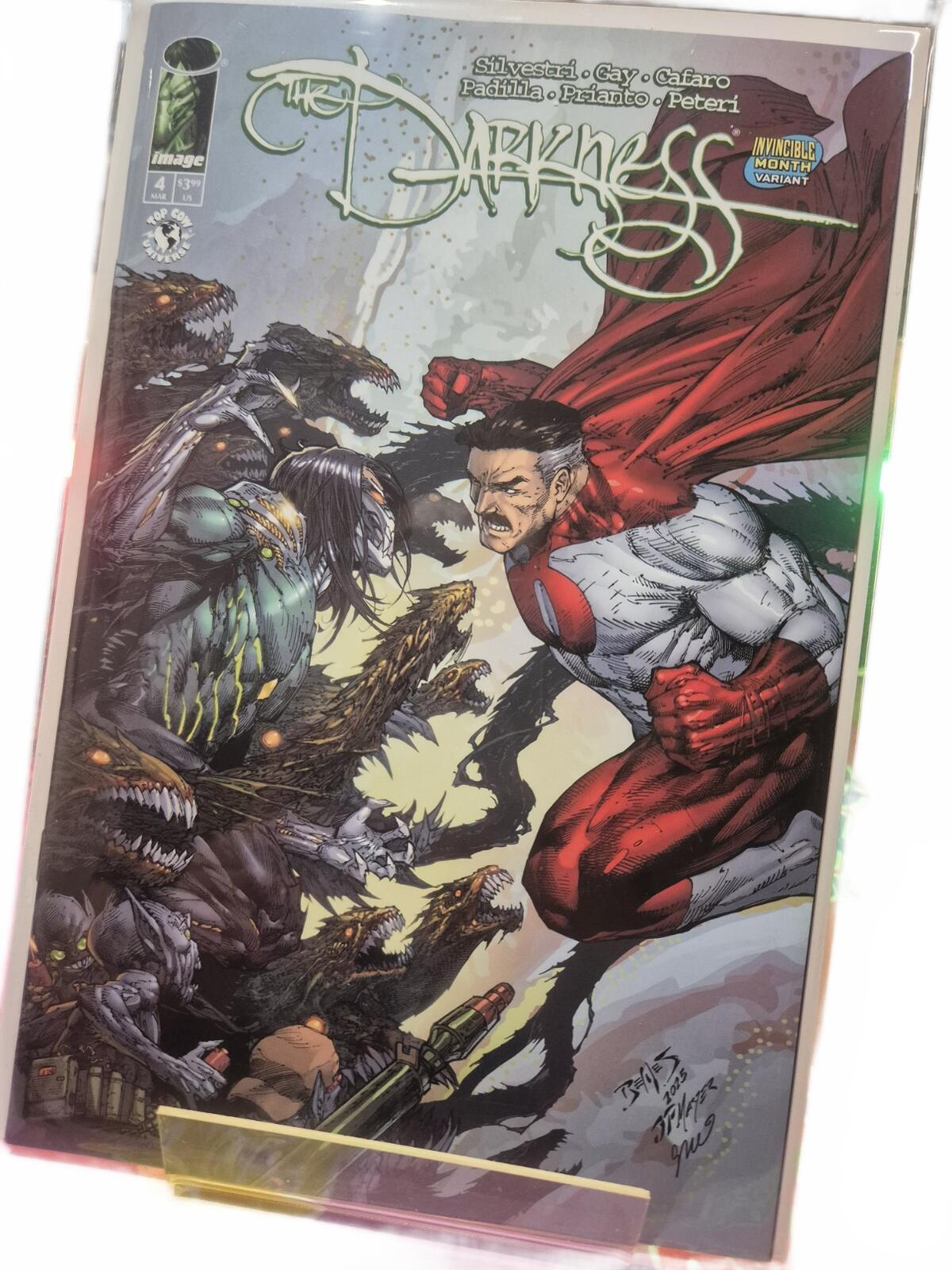 The Darkness #4, 2026, Ed Benes Invincible Team-Up Variant, NM