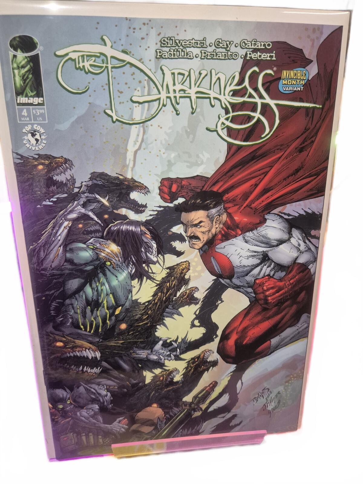 The Darkness #4, 2026, Ed Benes Invincible Team-Up Variant, NM