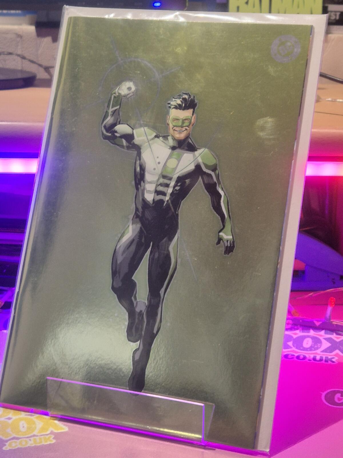 Green Lantern #33, Xermánico Corner Box Spot Foil Variant, 2026, NM