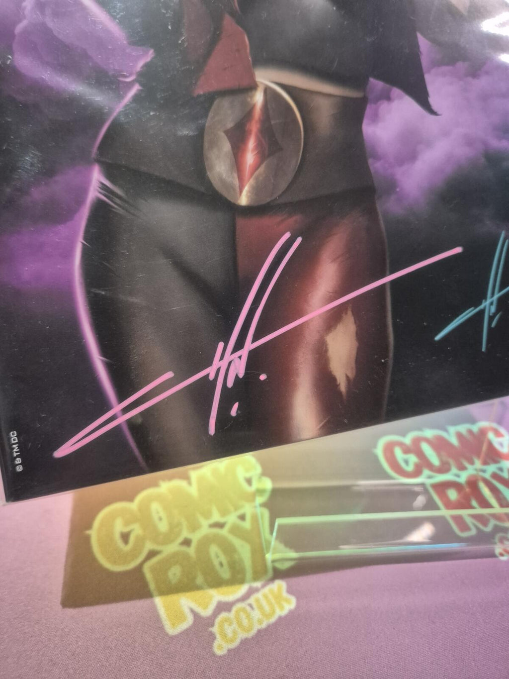 Knight Terrors: Harley Quinn #1, Signed by Carla Cohen, with COA, NM