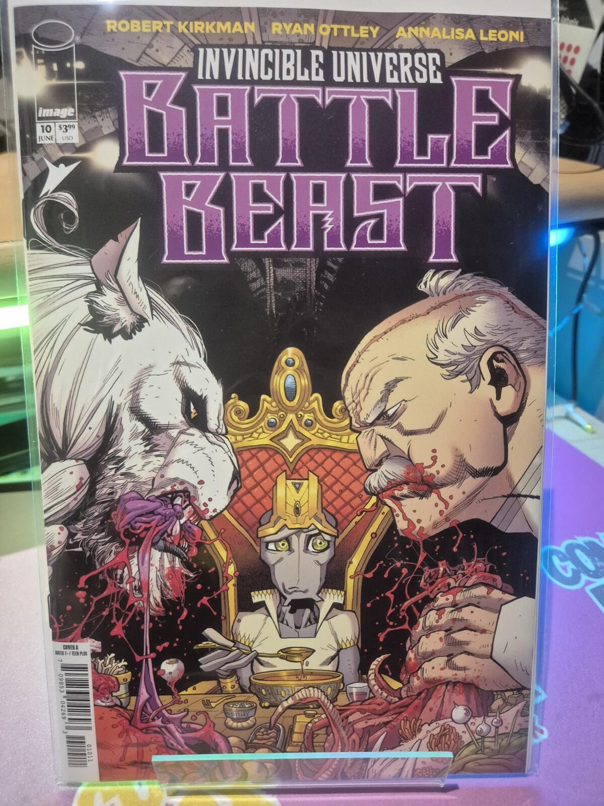 Battle Beast #10, Ryan Ottley Cover, Key Issue, NM