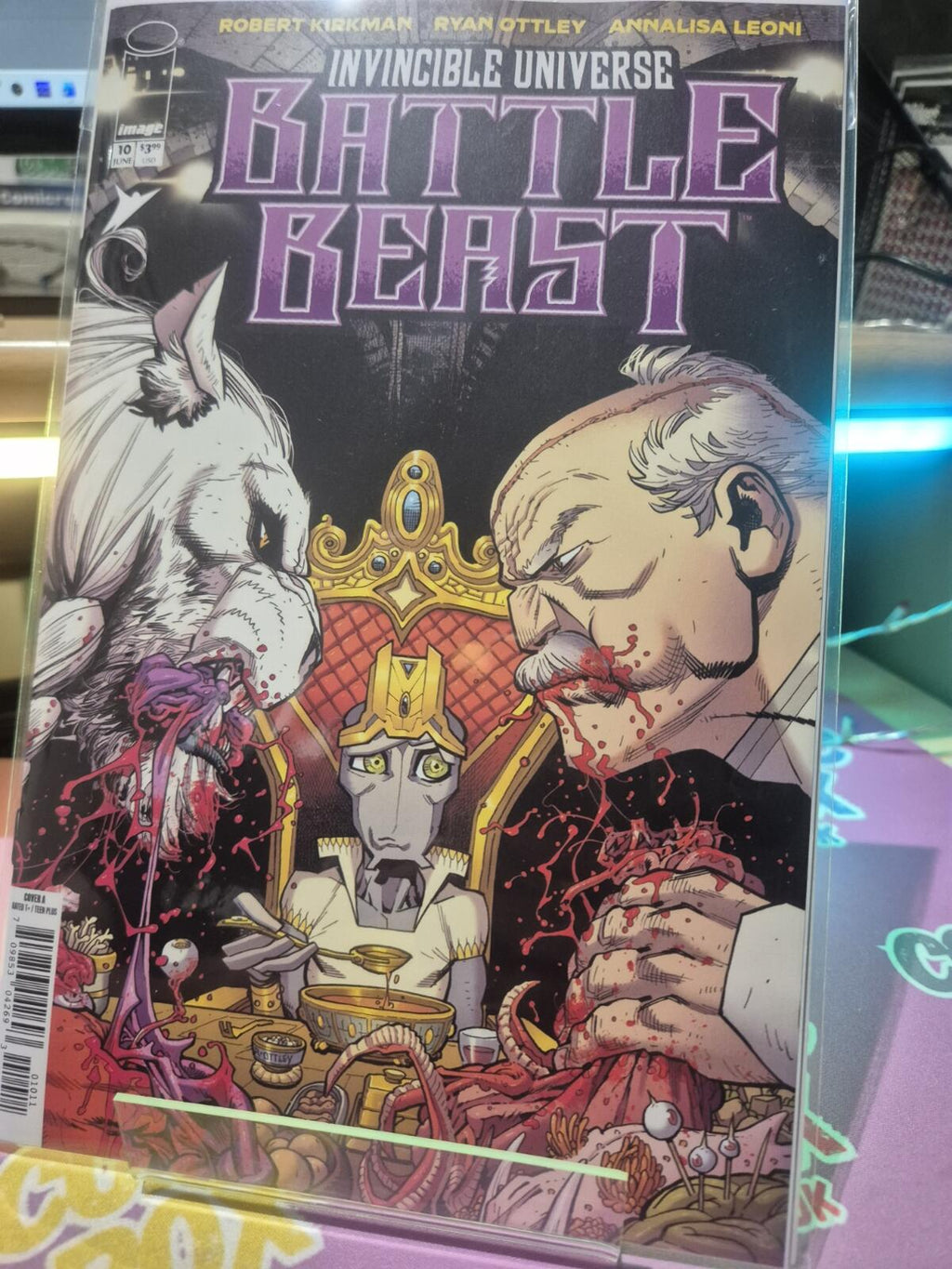 Battle Beast #10, Ryan Ottley Cover, Key Issue, NM