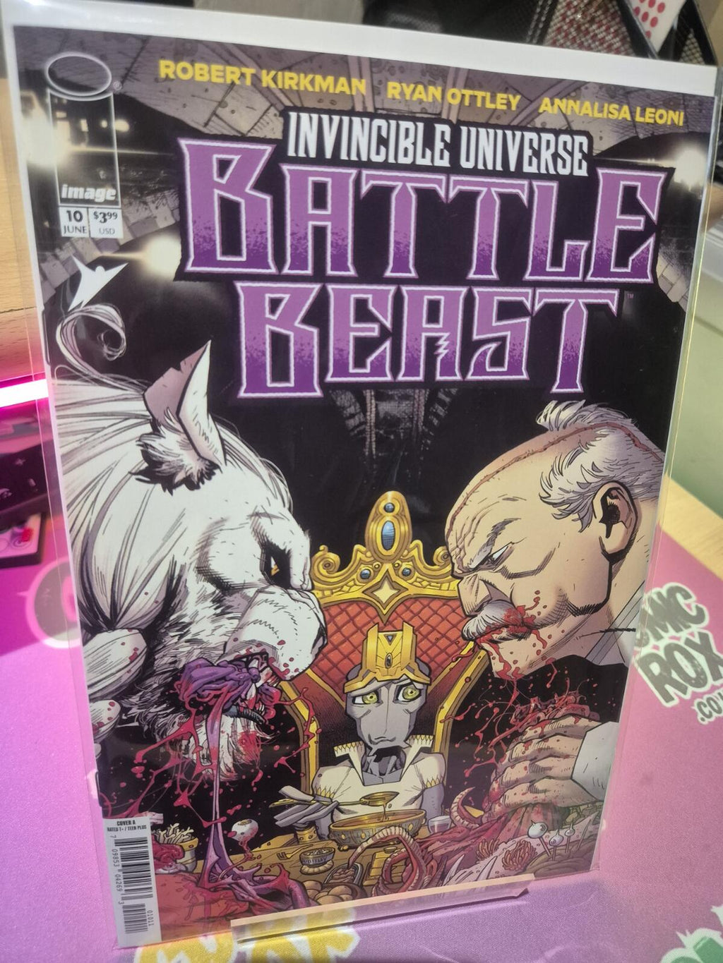 Battle Beast #10, Ryan Ottley Cover, Key Issue, NM