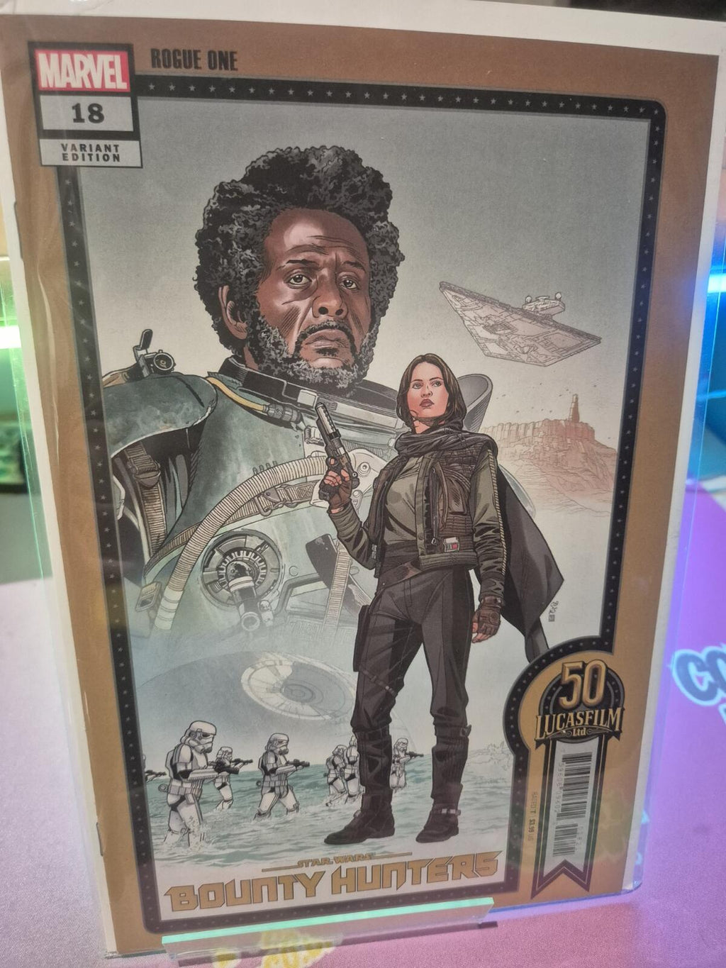 Star Wars: Bounty Hunters #18, Lucasfilm 50th Anniversary Variant 2022, NM