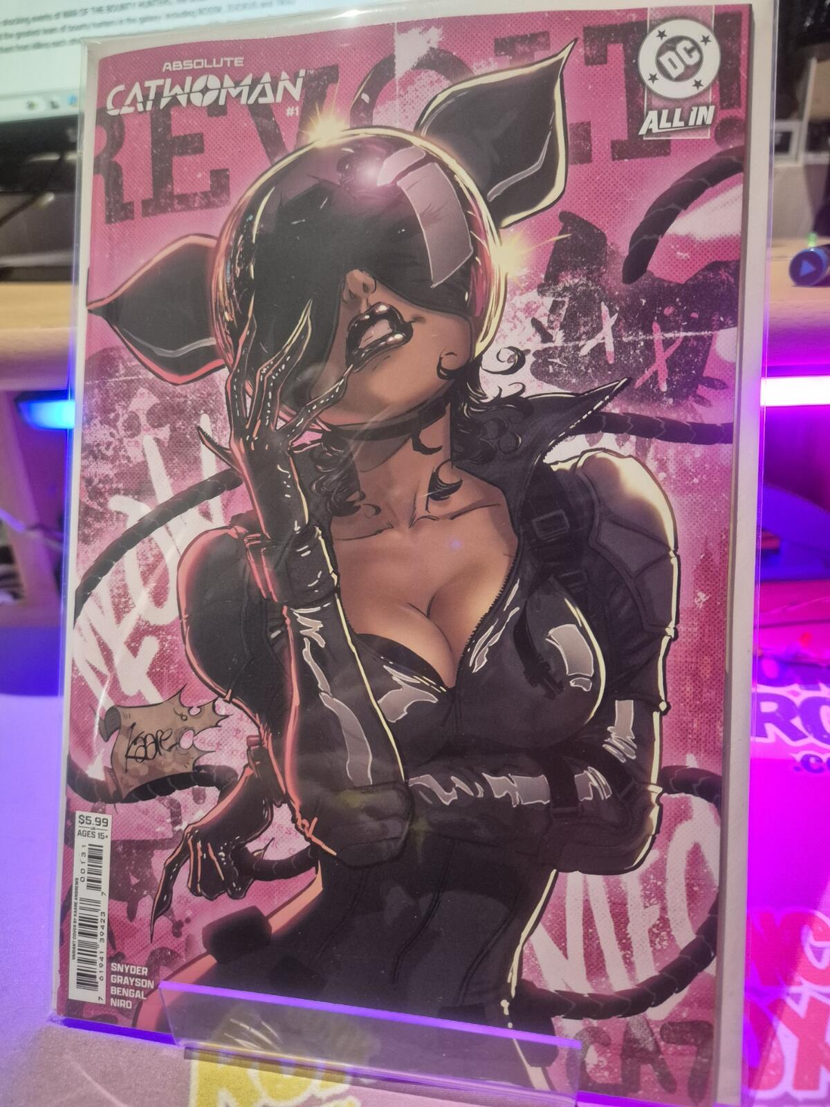 Absolute Catwoman #1, Kaare Andrews Variant, NM