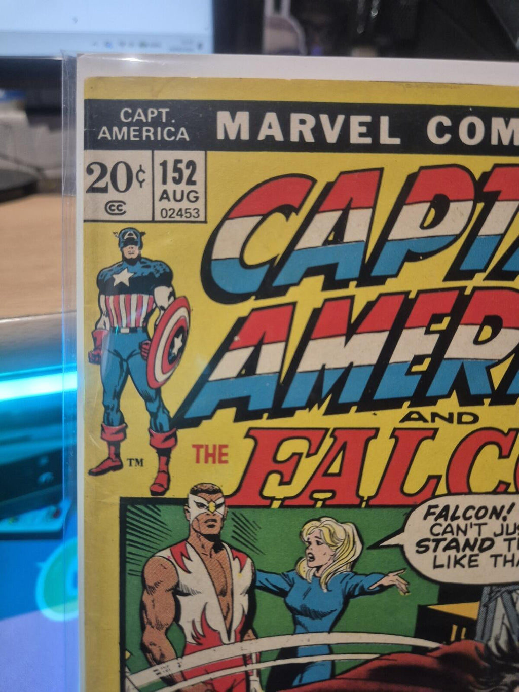 Captain America #152, Marvel, 1972, High Grade, VF/VF+