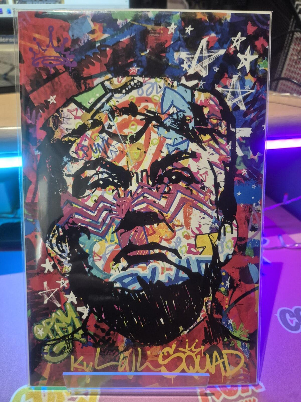 Global Pandemic, Donald Trump Street Art Edition, Signed by Kyle Willis with COA