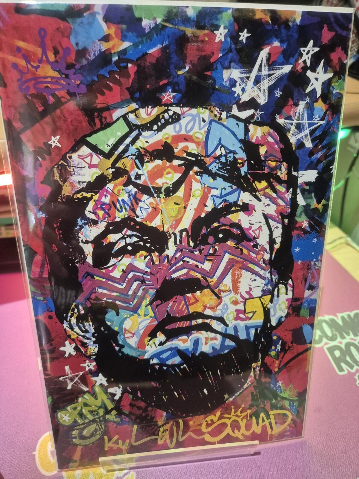 Global Pandemic, Donald Trump Street Art Edition, Signed by Kyle Willis with COA