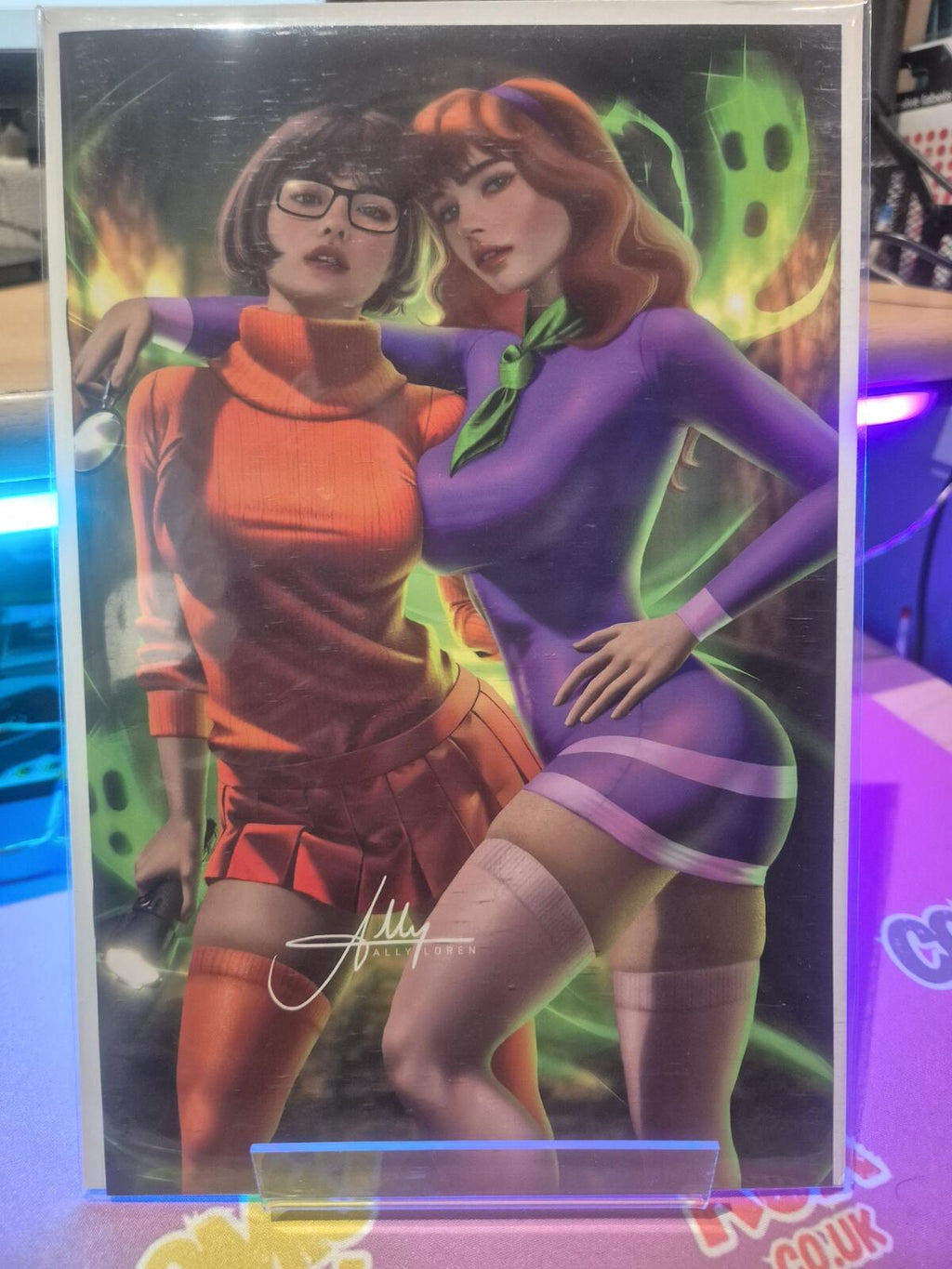 Artist Alley, Daphne and Velma Artbook, Ally Loren Nice Virgin Variant NM+