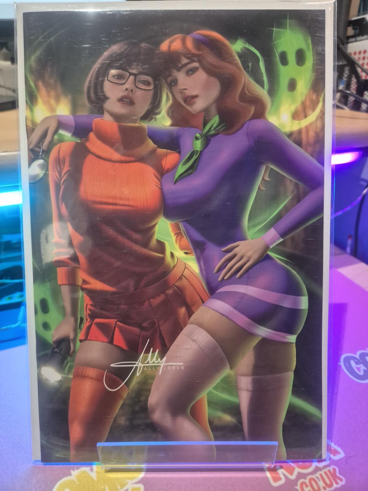 Artist Alley, Daphne and Velma Artbook, Ally Loren Nice Virgin Variant NM+