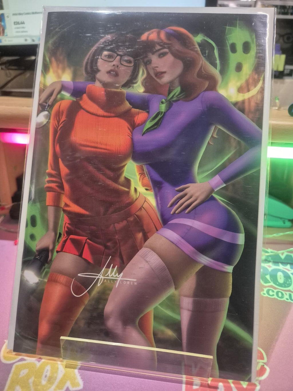 Artist Alley, Daphne and Velma Artbook, Ally Loren Nice Virgin Variant NM+