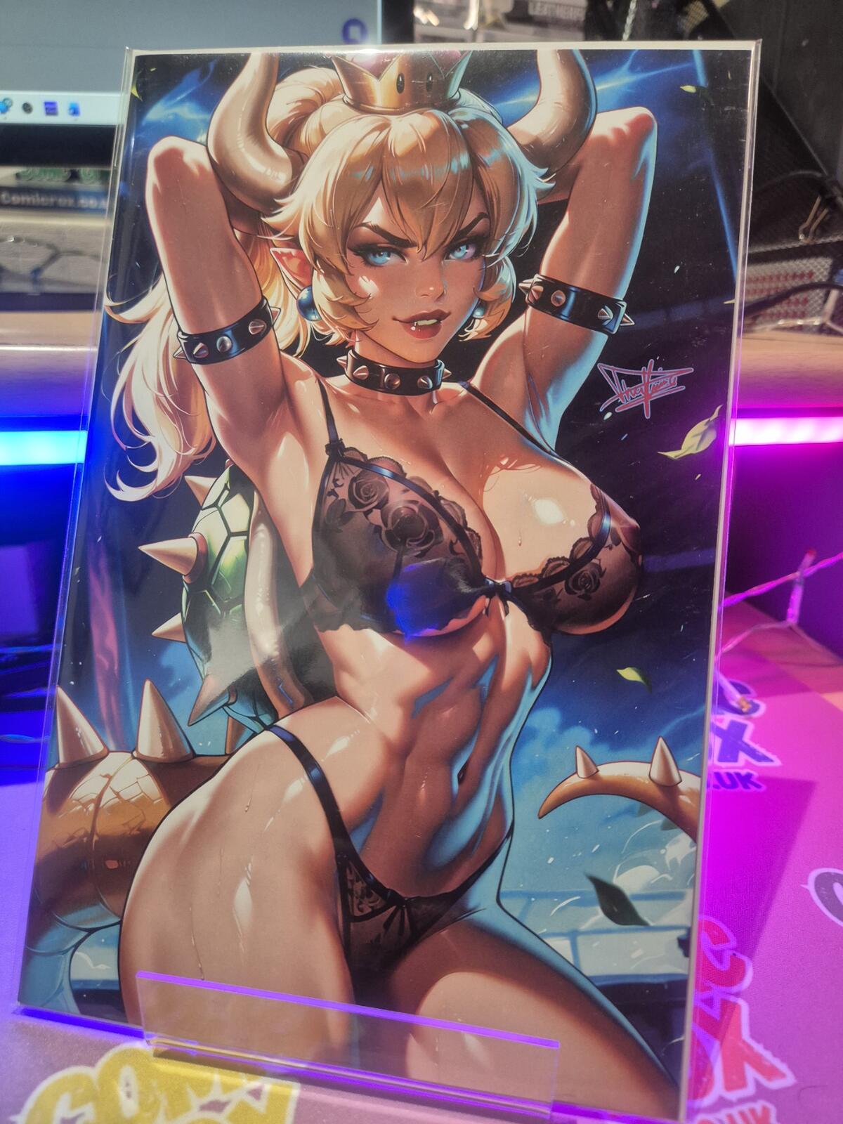 Artist Alley, Bowsette Lingerie Secret Virgin Variant NM+