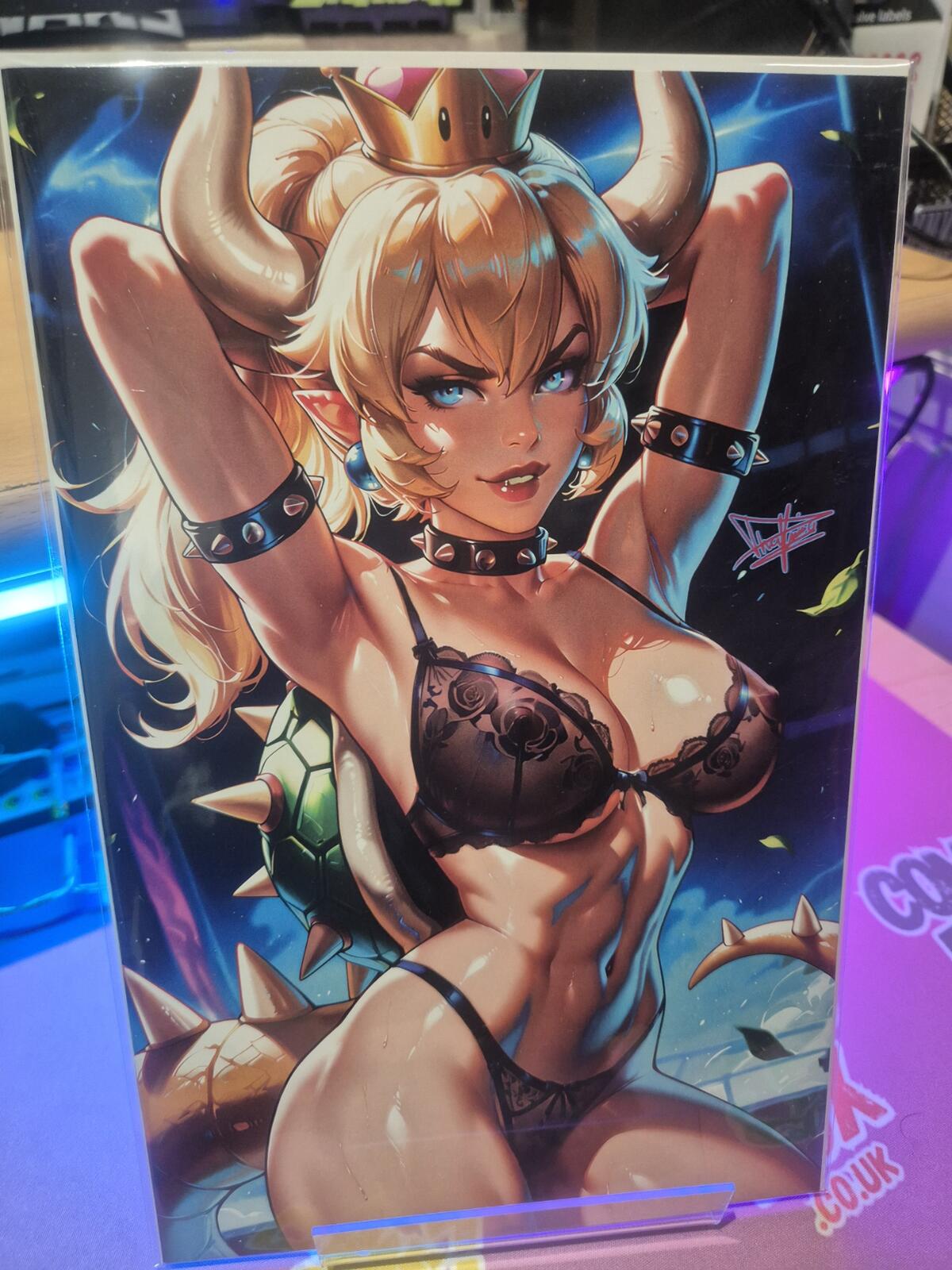 Artist Alley, Bowsette Lingerie Secret Virgin Variant NM+