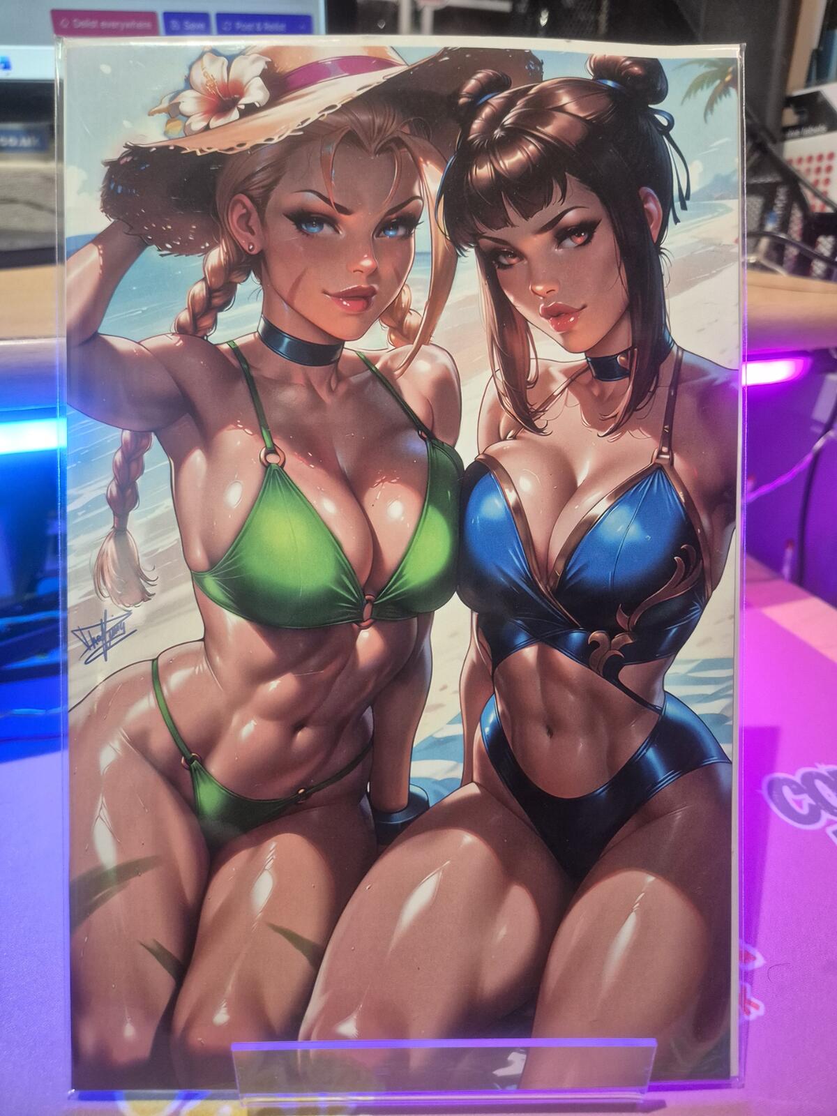 Artist Alley - Street Fighter - Cammy & Chun Li Nice Variant, NM