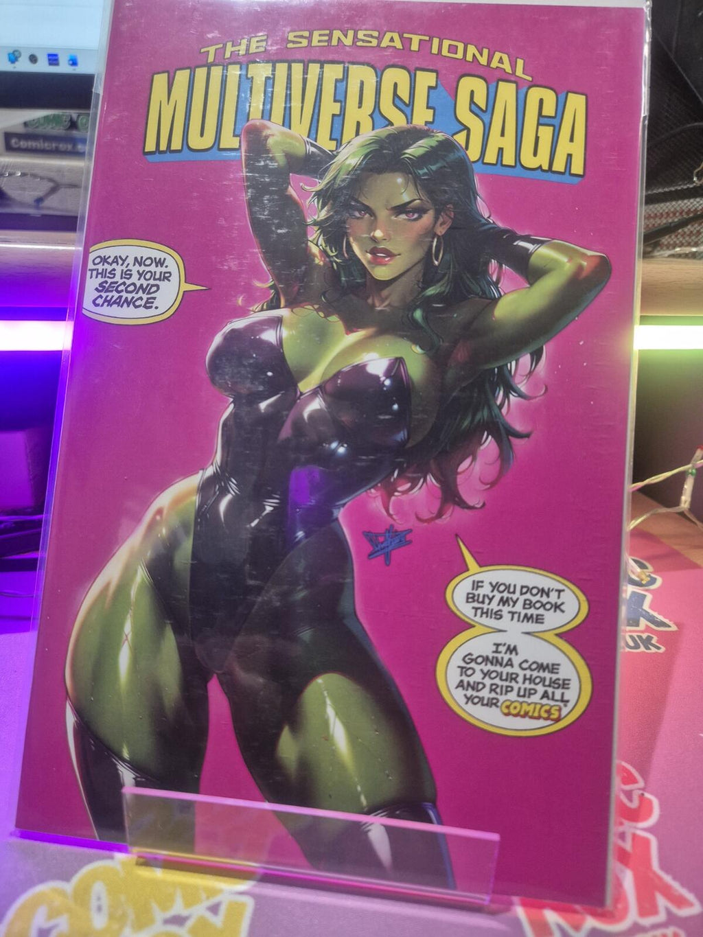 Artist Alley Multiverse Saga She-Hulk Nice Trade-Lingerie Variant 2025, NM