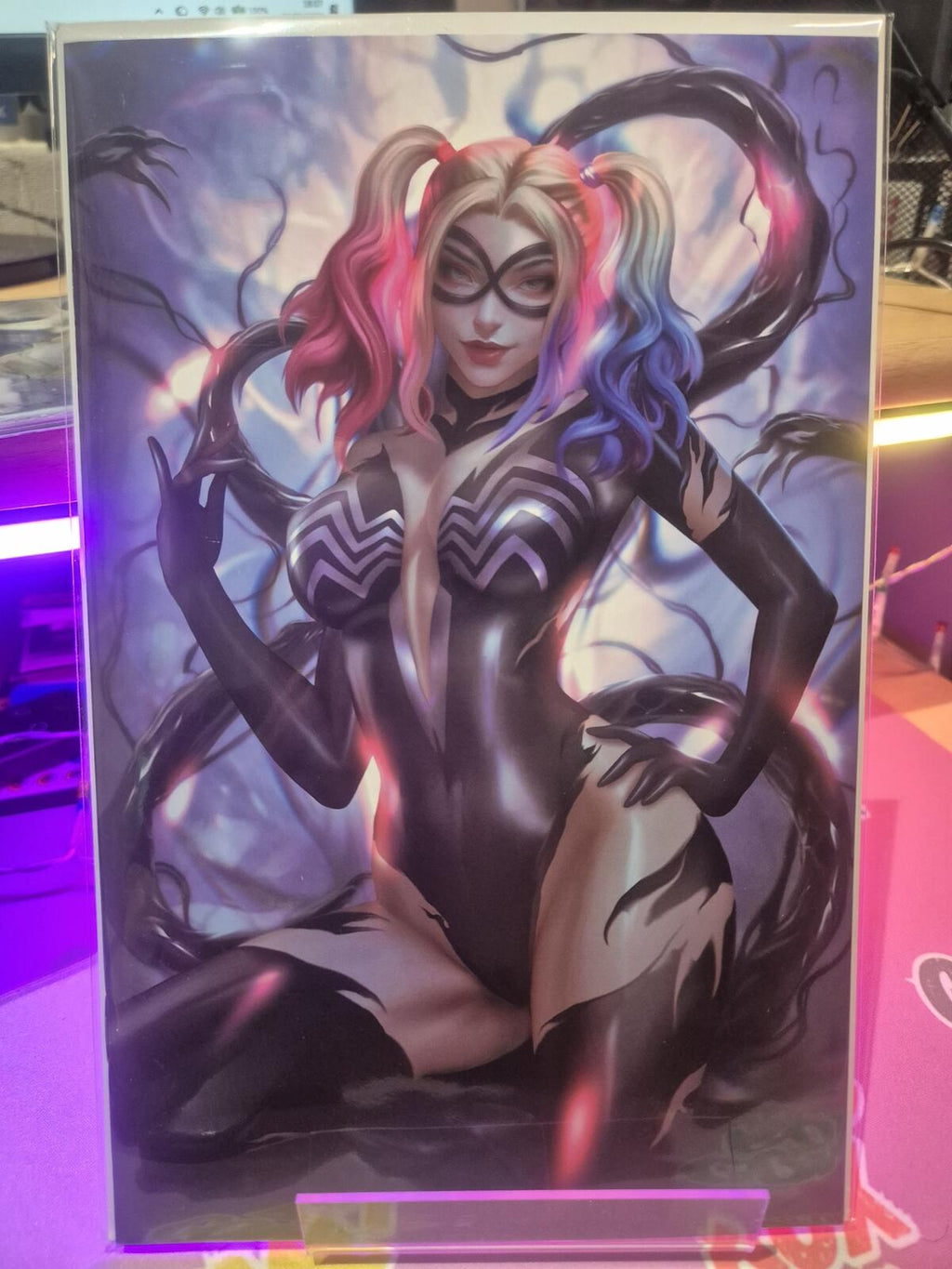Artist Alley Multiverse Saga Venomized Harley Quinn Variant Cover, NM