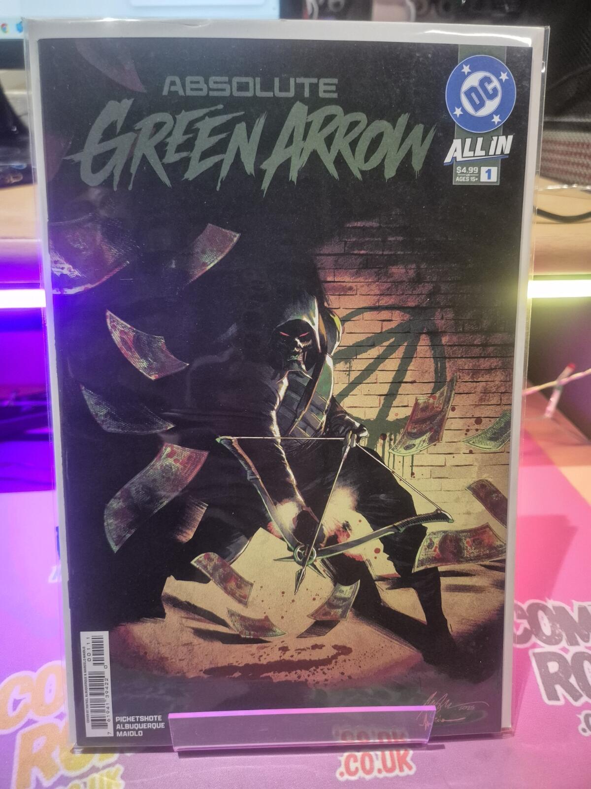 Absolute Green Arrow #1, Rafael Albuquerque Cover, NM
